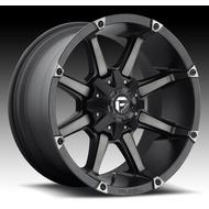 FUEL Off-Road Coupler D556 Black & Machined with Dark Tint Wheels